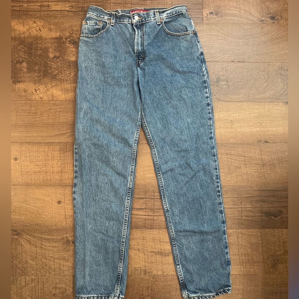 Levi's 550 Vintage Classic Relaxed Fit Tapered Leg Medium Wash Women’s 10 MIS L